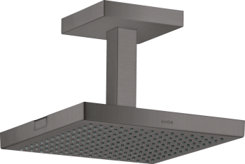  - AXOR ShowerSolutions Deszczownica 24 x 24cm 1 jet do montażu w suficie Czarny Chrom Szczotkowany 10929340 - 10929340 - Łazienki Szydłowski
