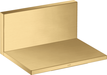  - AXOR ShowerSolutions Wylewka wachlarzowa 24 x 12 , podtynkowa złoty optyczny szczotkowany 10942250 - 10942250 U - Łazienki Szydłowski