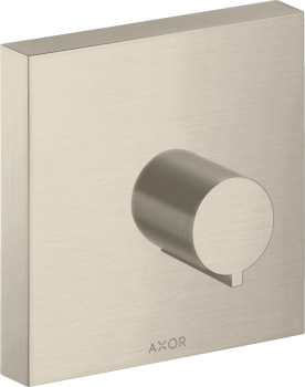  - AXOR ShowerSolutions Zawór odcinający 120/120, podtynkowy nikiel szczotkowany 10972820 - 10972820 U - Łazienki Szydłowski