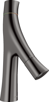  - AXOR Starck Organic 2-uchwytowa bateria umywalkowa 80 z niezamykanym kompletem odpływowym czarny chrom polerowany 12011330 - 12011330 - Łazienki Szydłowski