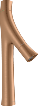 - AXOR Starck Organic 2-uchwytowa bateria umywalkowa 170 z niezamykanym kompletem odpływowym brąz szczotkowany 12012140 - 12012140 U - Łazienki Szydłowski