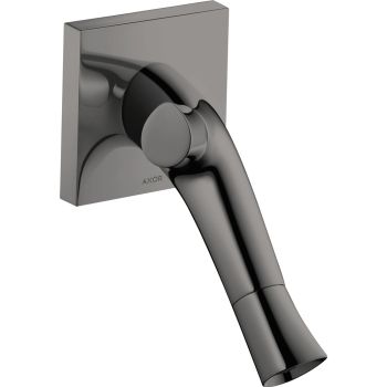 - AXOR Starck Organic 2-uchwytowa bateria umywalkowa z wylewką 18,7 cm, ścienna, podtynkowa czarny chrom polerowany 12015330 - 12015330 - Łazienki Szydłowski