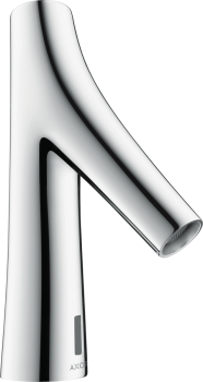  - AXOR Starck Organic Elektroniczna bateria umywalkowa ze wstępną regulacją temperatury, zasilana z sieci 230 V chrom 12174000 - 12174000 - Łazienki Szydłowski