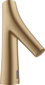 - AXOR Starck Organic Elektroniczna bateria umywalkowa ze wstępną regulacją temperatury, zasilana z sieci 230 V brąz szczotkowany 12174140 - 12174140 U - Łazienki Szydłowski