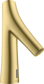  - AXOR Starck Organic Elektroniczna bateria umywalkowa ze wstępną regulacją temperatury, zasilana z sieci 230 V mosiądz szczotkowany 12174950 - 12174950 - Łazienki Szydłowski