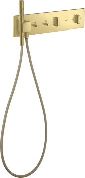  - AXOR ShowerComposition Moduł termostatyczny 470/110 do 2 odbiorników, podtynkowy mosiądz szczotkowany 12571950 - 12571950 - Łazienki Szydłowski