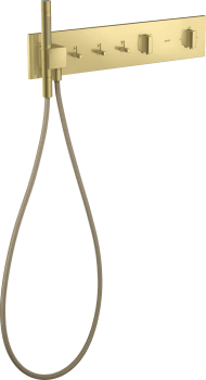  - AXOR ShowerComposition Moduł termostatyczny 540/110 do 3 odbiorników, mosiądz szczotkowany 12572950 - 12572950 - Łazienki Szydłowski