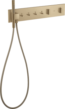  - AXOR ShowerComposition Moduł termostatyczny 610/110 do 4 odbiorników, podtynkowy brąz szczotkowany 12573140 - 12573140 - Łazienki Szydłowski