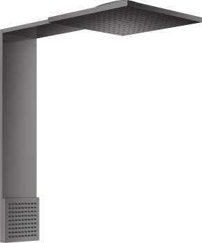  - AXOR ShowerComposition Moduł głowicy prysznicowej 25 x 25 cm 2jet z prysznicem na ramiona czarny chrom polerowany 12594330 - 12594330 - Łazienki Szydłowski