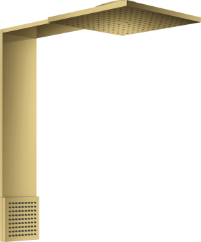  - AXOR ShowerComposition Moduł głowicy prysznicowej 250/250 2jet z prysznicem na ramiona złoty optyczny polerowany 12594990 - 12594990 - Łazienki Szydłowski