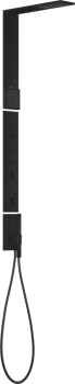  - AXOR ShowerComposition Panel prysznicowy z termostatem, głowicą prysznicową 110/220 1jet i prysznicem na ramiona, czarny mat 12595670 - 12595670 - Łazienki Szydłowski
