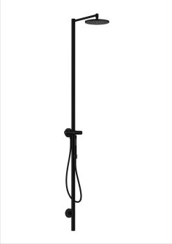 - AXOR Starck Kolumna prysznicowa Nature z głowicą prysznicową 240 1jet z główką prysznicową czarny mat 12670670 - 12670670 - Łazienki Szydłowski