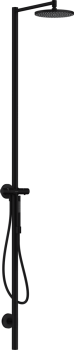  - AXOR Starck Kolumna prysznicowa z baterią termostatyczną i głowicą prysznicową 240 1jet czarny mat 12672670 - 12672670 - Łazienki Szydłowski