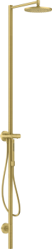  - AXOR Starck Kolumna prysznicowa z baterią termostatyczną i głowicą prysznicową 240 1jet mosiądz szczotkowany 12672950 - 12672950 - Łazienki Szydłowski