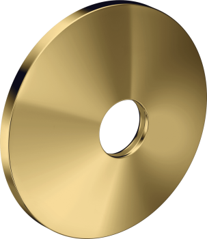  - AXOR One Rozeta Ø 9 cm Złoty Optyczny Polerowany 13611990 - 13611990 - Łazienki Szydłowski