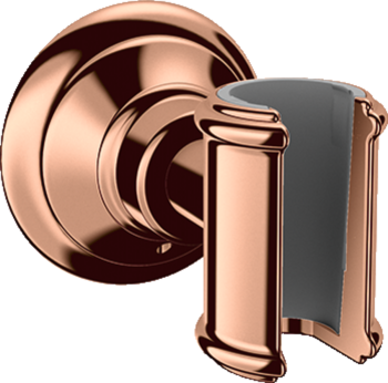 - AXOR Montreux Uchwyt prysznicowy czerwony złoty polerowany 16325300 - 16325300 - Łazienki Szydłowski