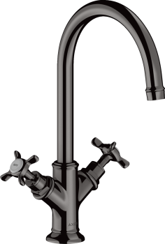  - AXOR Montreux 2-uchwytowa bateria umywalkowa 210 z uchwytami krzyżowymi i niezamykanym kompletem odpływowym 16506330 - 16506330 - Łazienki Szydłowski