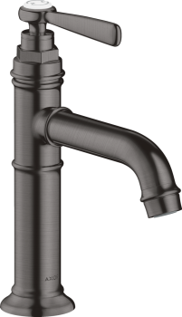 - AXOR Montreux bateria umywalkowa 100 z uchwytem jednoramiennym czarny chrom szczotkowany 16516340 - 16516340 - Łazienki Szydłowski