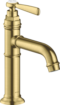  - AXOR Montreux bateria umywalkowa 100 z uchwytem jednoramiennym  mosiądz szczotkowany 16516950 - 16516950 U - Łazienki Szydłowski