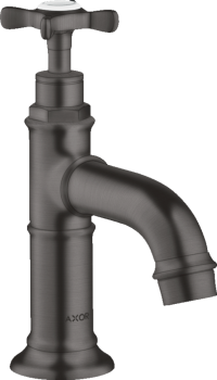 - AXOR Montreux Bateria bez mieszacza 50 bez kompletu odpływowego czarny chrom szczotkowany 16530340 - 16530340 - Łazienki Szydłowski