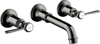  - AXOR Montreux 3-otworowa bateria umywalkowa z uchwytami jednoramiennymi i wylewką 165 - 225 mm, ścienna, podtynkowa 16534330 - 16534330 - Łazienki Szydłowski