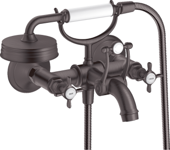 - AXOR Montreux 2-uchwytowa bateria wannowa z uchwytami krzyżowymi, natynkowa 16540340 - 16540340 - Łazienki Szydłowski