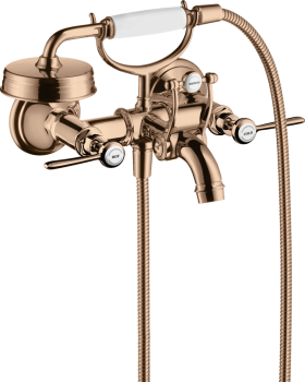 - AXOR Montreux 2-uchwytowa bateria wannowa z uchwytami jednoramiennymi, natynkowa 16551300 - 16551300 - Łazienki Szydłowski