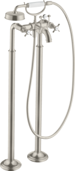  - AXOR Montreux 2-uchwytowa bateria wannowa z uchwytami jednoramiennymi, wolnostojąca 16553800 - 16553800 - Łazienki Szydłowski