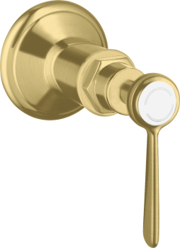 - AXOR Montreux Zawór odcinający z uchwytem jednoramiennym, podtynkowy mosiądz szczotkowany 16872950 - 16872950 - Łazienki Szydłowski