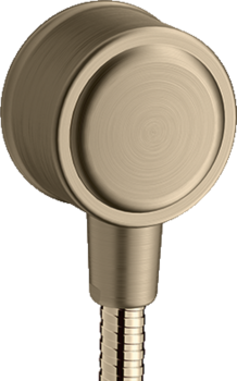 - AXOR Montreux Przyłącze węża z zaworem odcinającym nikiel szczotkowany 16884820 - 16884820 - Łazienki Szydłowski