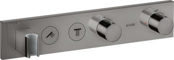  - AXOR ShowerSolutions Moduł termostatyczny 460/90 do 2 odbiorników, podtynkowy czarny chrom polerowany 18355330 - 18355330 - Łazienki Szydłowski
