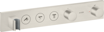 AXOR ShowerSolutions Moduł termostatyczny Select 530/90 do 3 odbiorników, podtynkowy stal szlachetna optyczna 18356800 18356800 od 