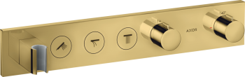 - AXOR ShowerSolutions Bateria wannowo-prysznicowa Select 53 x 9cm do 3 odbiorników, Złoty Optyczny Polerowany 18356990 - 18356990 - Łazienki Szydłowski