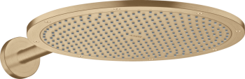 - AXOR ShowerSolutions Deszczownica 35 cm 1jet z ramieniem prysznicowym brąz szczotkowany 26034140 - 26034140 U - Łazienki Szydłowski