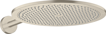  - AXOR ShowerSolutions Głowica prysznicowa 350 1jet z ramieniem prysznicowym nikiel szczotkowany 26034820 - 26034820 - Łazienki Szydłowski