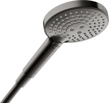 - AXOR ShowerSolutions Słuchawka prysznicowa 120 3jet EcoSmart czarny chrom polerowany 26051330 - 26051330 - Łazienki Szydłowski