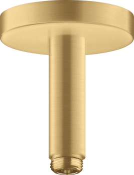 - AXOR ShowerSolutions Przyłącze sufitowe 10 cm złoty optyczny szczotkowany 26432250 - 26432250 - Łazienki Szydłowski