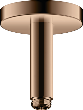 - AXOR ShowerSolutions Przyłącze sufitowe 10 cm czerwony złoty polerowany 26432300 - 26432300 - Łazienki Szydłowski