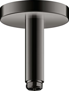- AXOR ShowerSolutions Przyłącze sufitowe 10 cm czarny chrom polerowany 26432330 - 26432330 - Łazienki Szydłowski