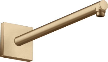  - AXOR ShowerSolutions Ramię prysznicowe 39 cm, kwadratowe Brąz Szczotkowany 26436140 - 26436140 - Łazienki Szydłowski
