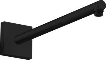 - AXOR ShowerSolutions Ramię prysznicowe 39 cm, kwadratowe czarny mat 26436670 - 26436670 - Łazienki Szydłowski
