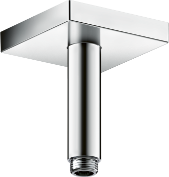 - AXOR ShowerSolutions Przyłącze sufitowe 10cm, kwadratowe Chrom 26437000 - 26437000 - Łazienki Szydłowski
