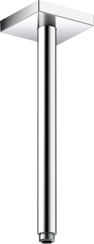 - AXOR ShowerSolutions Przyłącze sufitowe 30 cm, kwadratowe chrom 26438000 - 26438000 - Łazienki Szydłowski