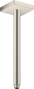 - AXOR ShowerSolutions Przyłącze sufitowe 30 cm, kwadratowe stal szlachetna optyczna 26438800 - 26438800 - Łazienki Szydłowski