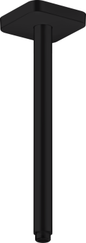 - AXOR ShowerSolutions Przyłącze sufitowe 30 cm, softsquare czarny mat 26966670 - 26966670 - Łazienki Szydłowski