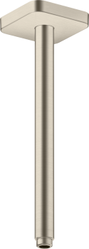 - AXOR ShowerSolutions Przyłącze sufitowe 30 cm, softsquare nikiel szczotkowany 26966820 - 26966820 - Łazienki Szydłowski