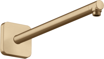  - AXOR ShowerSolutions Ramię prysznicowe 39 cm, softsquare Brąz Szczotkowany 26967140 - 26967140 - Łazienki Szydłowski