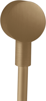 - AXOR Starck Przyłącze węża, okrągłe brąz szczotkowany 27451140 - 27451140 - Łazienki Szydłowski