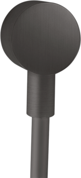  - AXOR Starck Przyłącze węża, okrągłe czarny chrom szczotkowany 27451340 - 27451340 - Łazienki Szydłowski