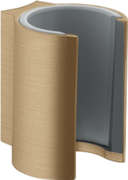 - AXOR Starck Uchwyt prysznicowy brąz szczotkowany 27515140 - 27515140 - Łazienki Szydłowski